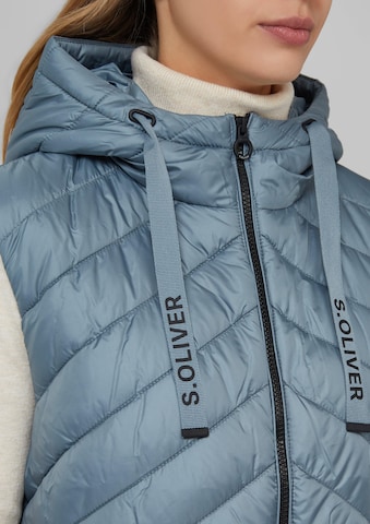 s.Oliver Vest in Blue
