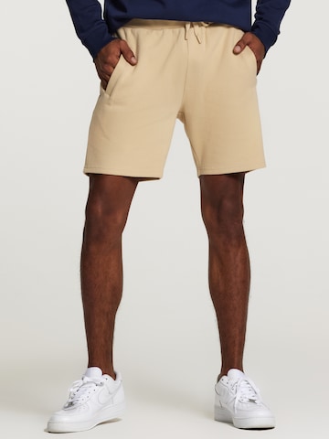 Shiwi Normalny krój Spodnie 'Mavis' w kolorze beżowy: przód