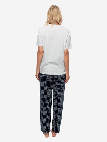 SCHIESSER Pajama 'Organic Cotton' in Blue