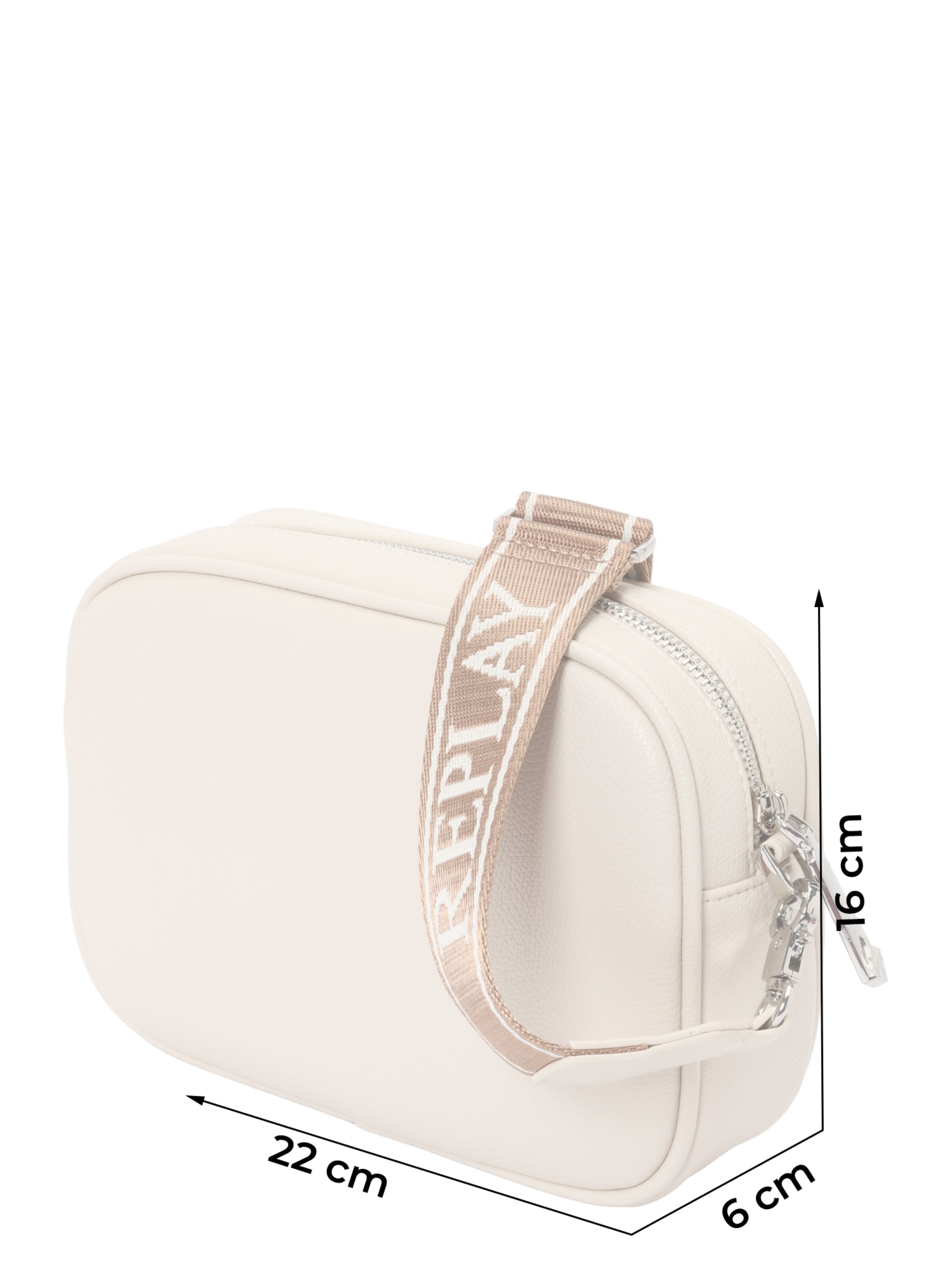 REPLAY Τσάντα ώμου σε λευκό