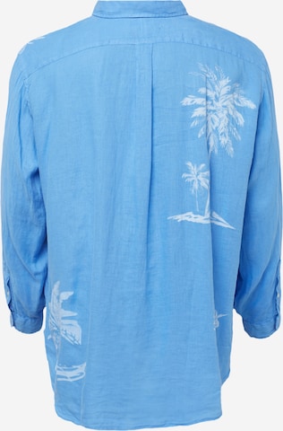 Polo Ralph Lauren Big & Tall Comfort Fit Skjorta i blå