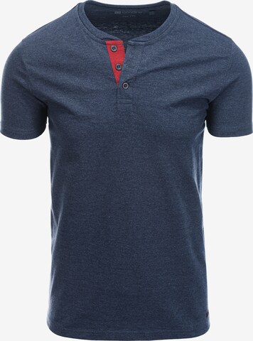 Ombre T-Shirt 'S1390' in Blau: predná strana