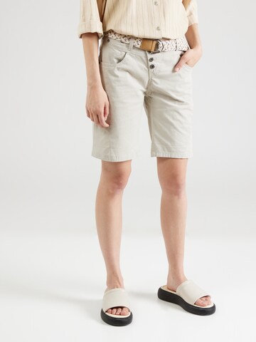 Sublevel Regular Shorts in Beige: predná strana