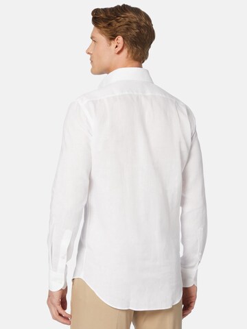 Coupe regular Chemise business Boggi Milano en blanc