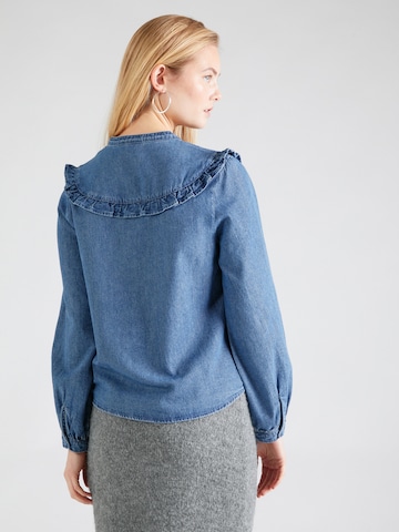 VERO MODA Bluse 'BECCI' i blå