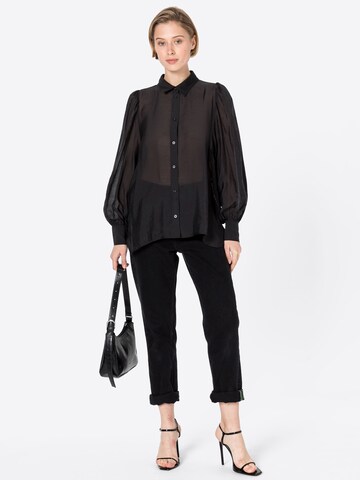 modström Blouse 'Oskar' in Black