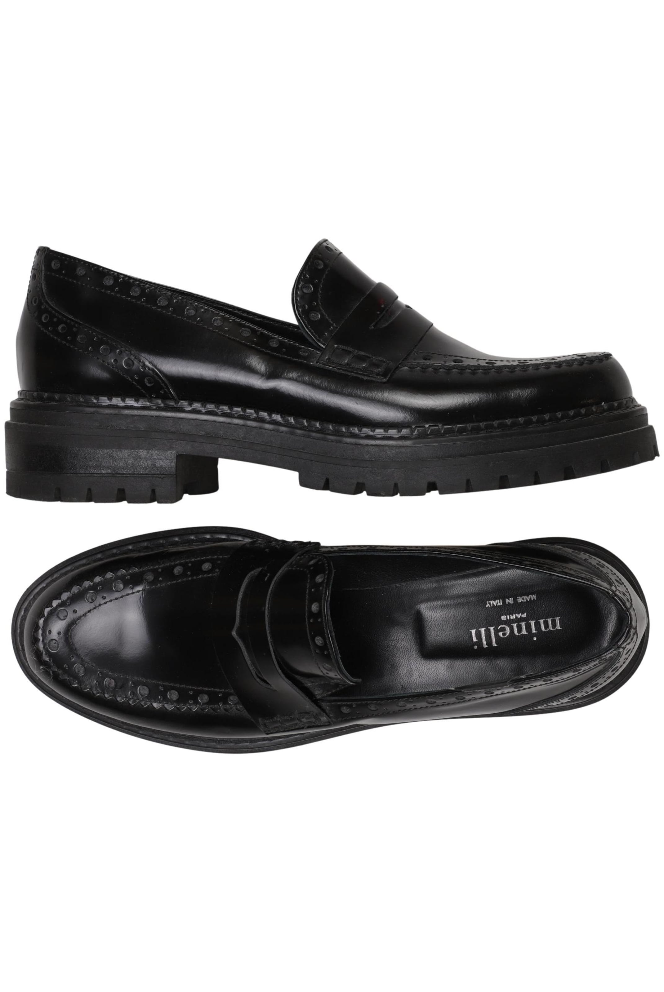 Minelli Flats & Loafers in 41 in Black: front