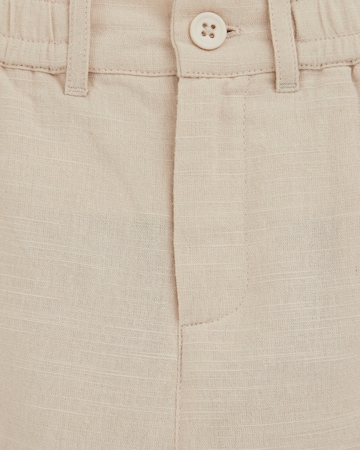 WE Fashion Regular Byxa i beige