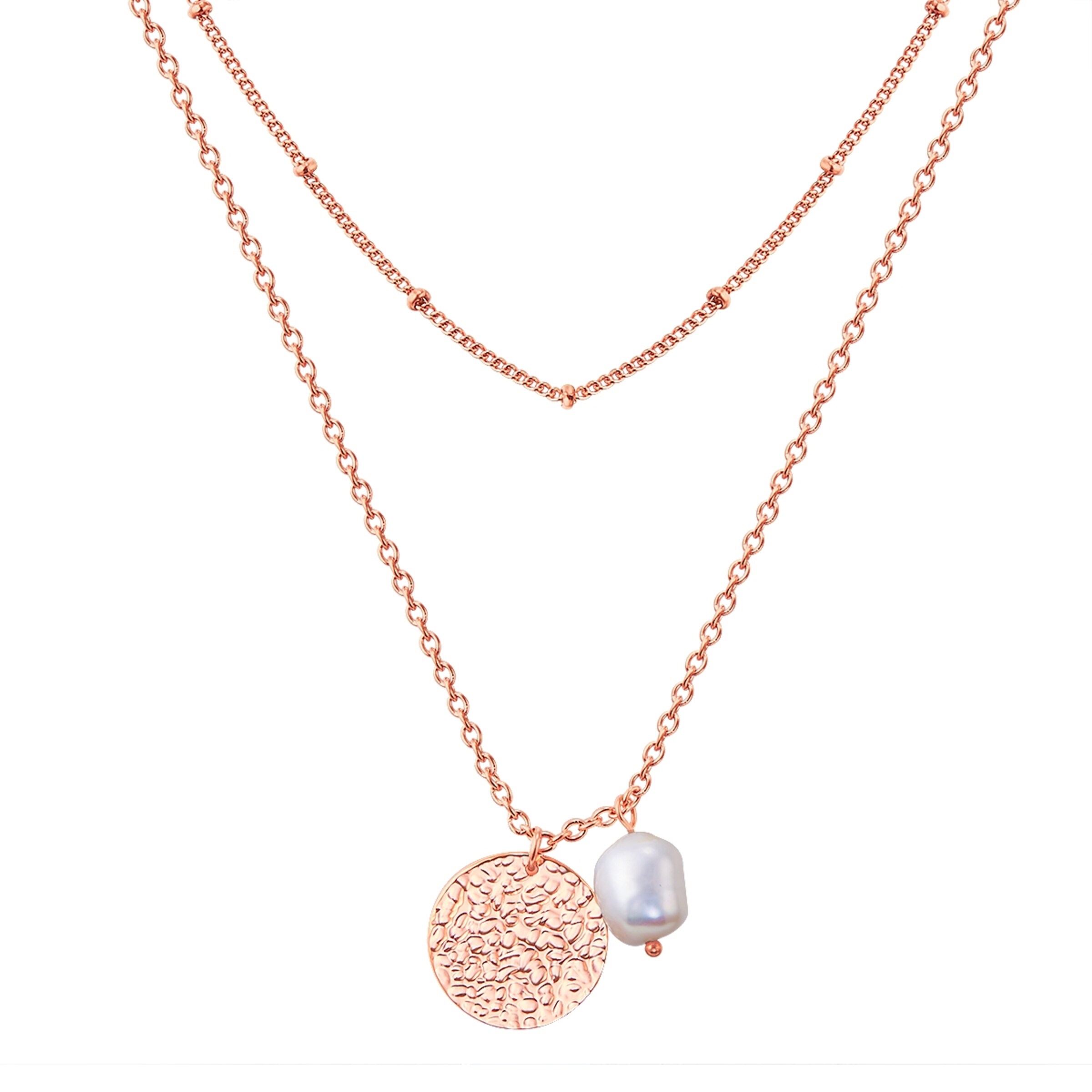 Valero Pearls Ketting in Goud: voorkant