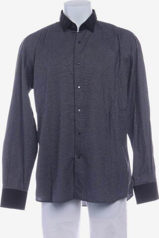 Karl Lagerfeld Button Up Shirt in XS in Black: front