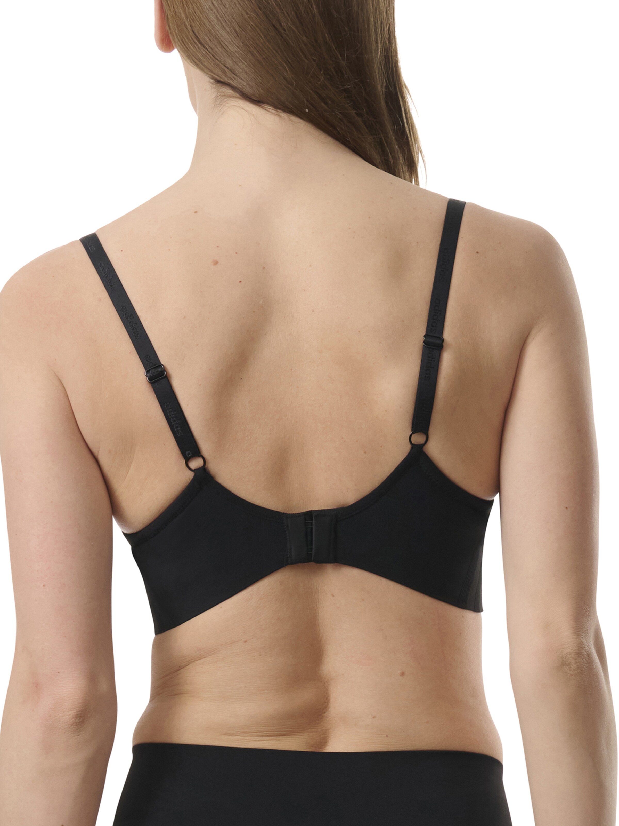 ADIDAS SPORTSWEAR Triangle Bra ' Sport Active Seamless Micro Stretch ' in Black