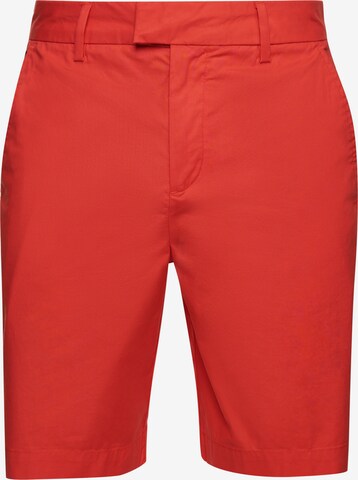 Regular Pantalon chino Superdry en rouge : devant