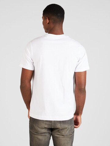 T-Shirt MADS NORGAARD COPENHAGEN en blanc