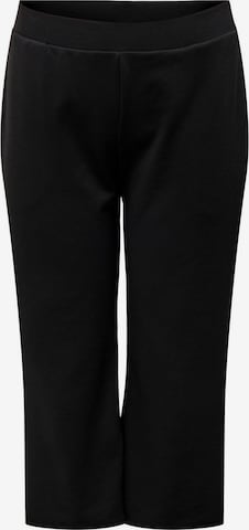 Regular Pantalon ONLY Carmakoma en noir : devant