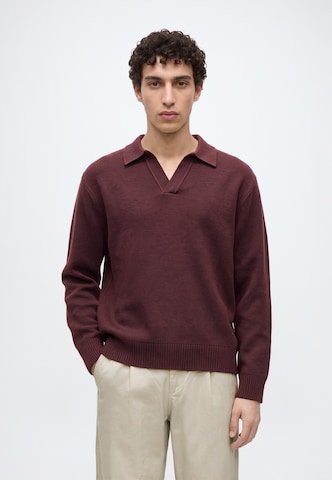 JACK & JONES Neulepaita 'JCOLEGACY' värissä ruskea: etupuoli