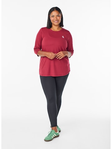 Tricou 'Abasic One' de la Active by Zizzi pe roșu