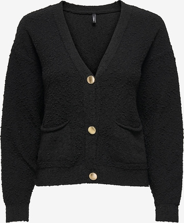 Cardigan 'ONLAlvilda' ONLY en noir : devant
