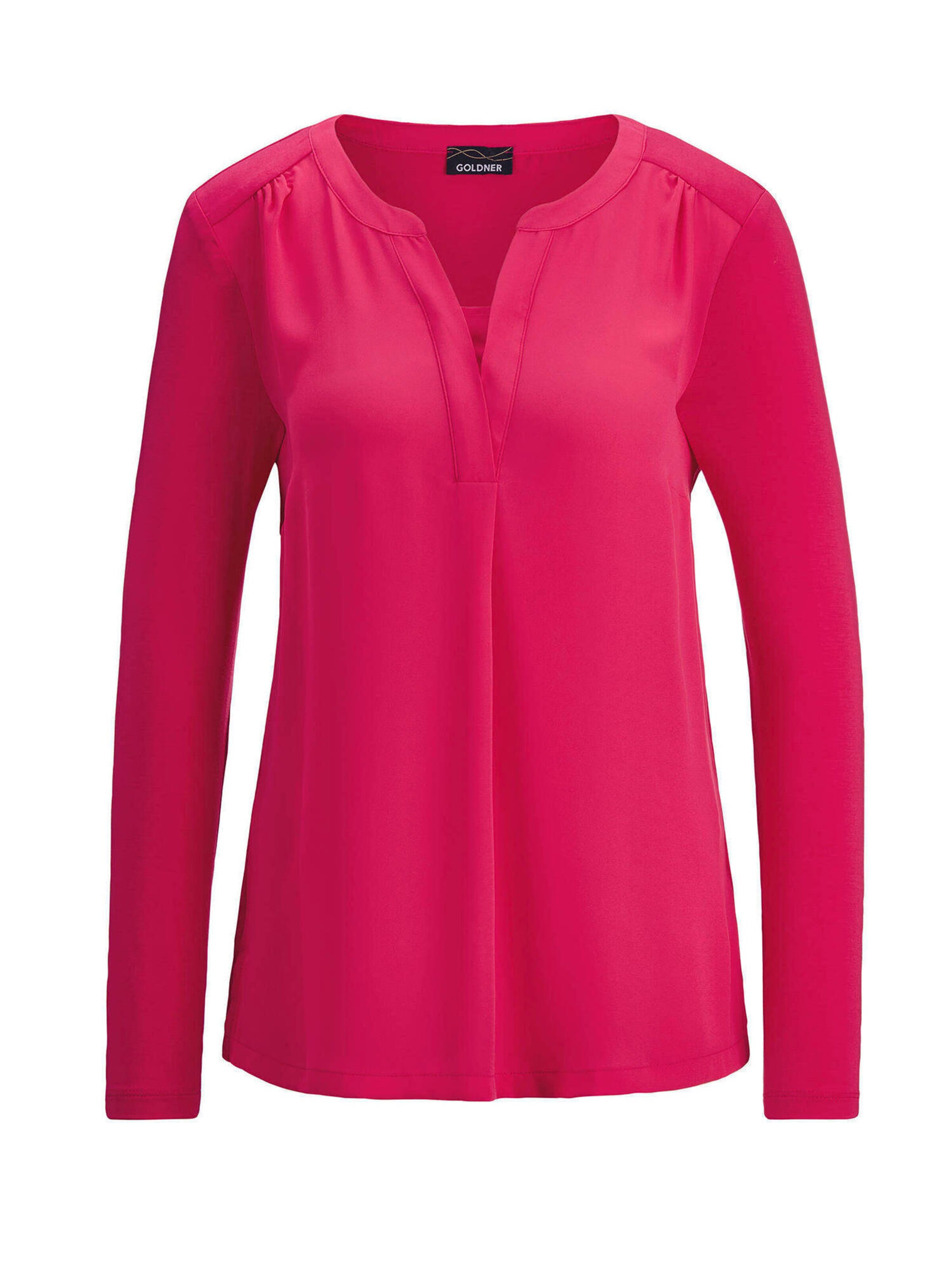 Goldner Blouse in Roze: voorkant