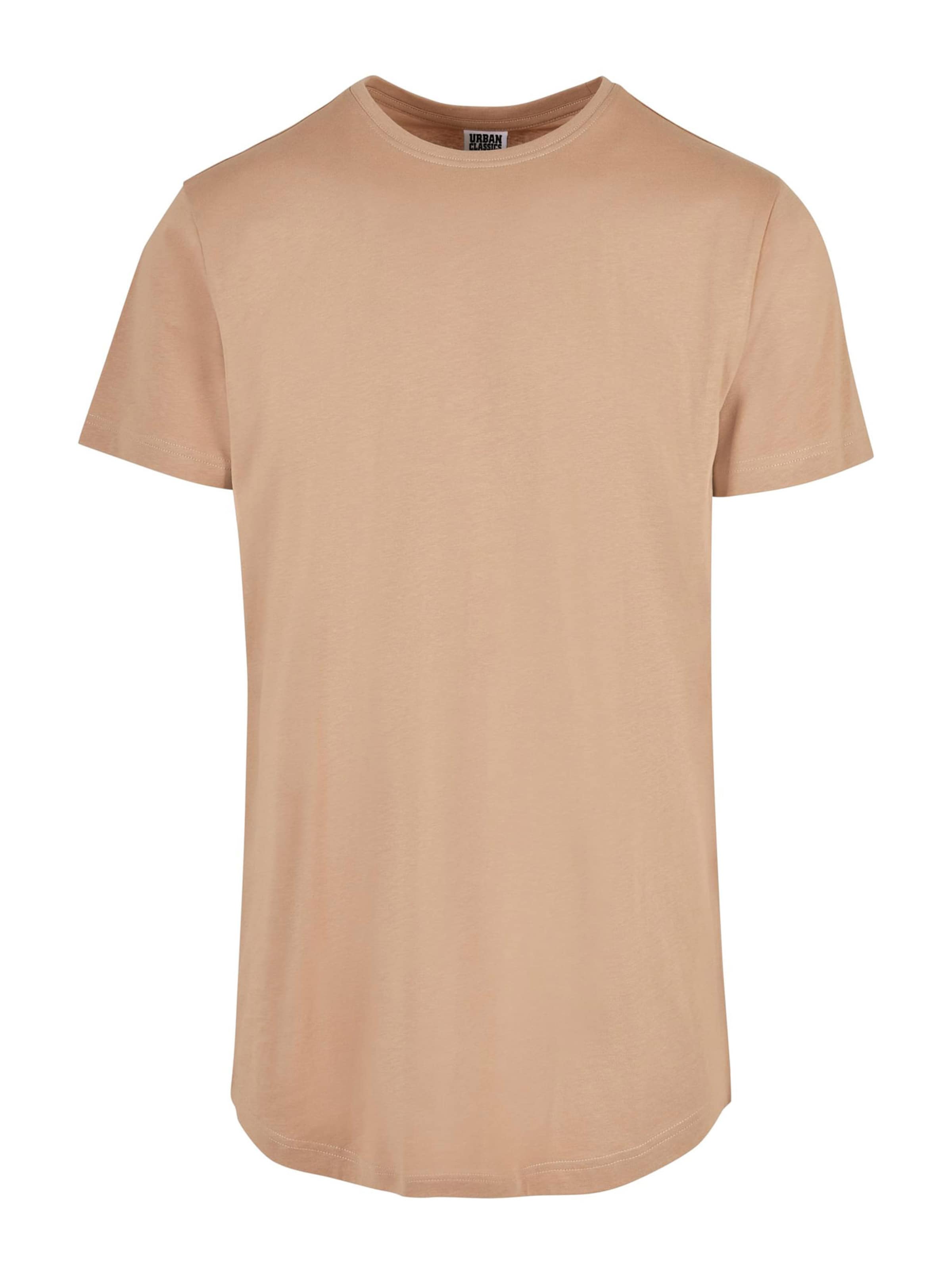 Urban Classics Tričko – béžová: přední strana