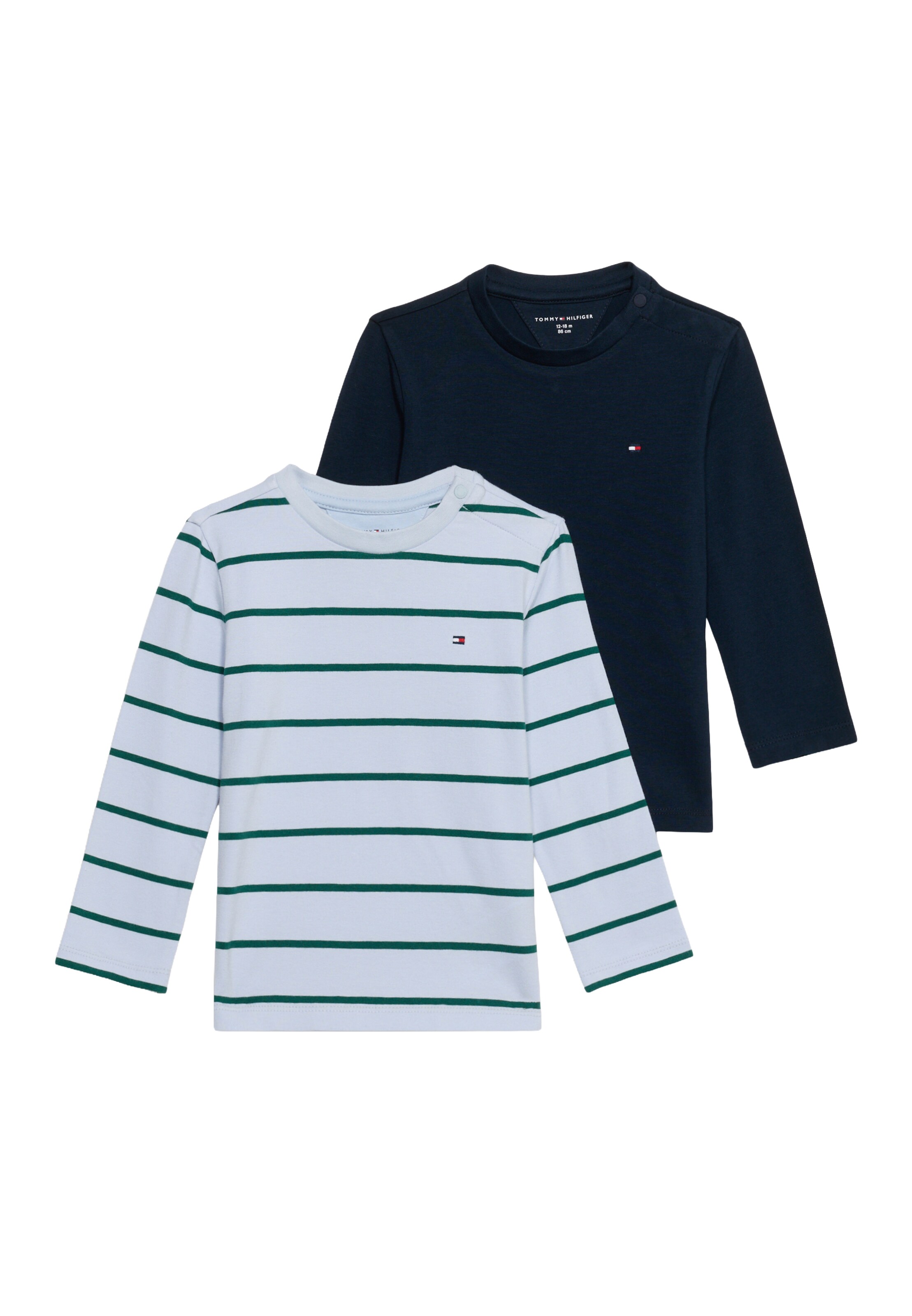 TOMMY HILFIGER T-Krekls pieejams 56, krāsa - tumši zils / debeszils / tumši zaļš, Preces skats