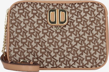 DKNY Crossbody Bag 'Delphine' in Brown: front
