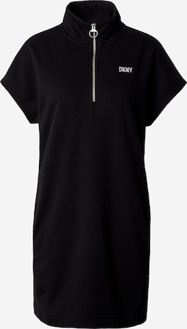 DKNY Performance Sportovní šaty – černá: přední strana