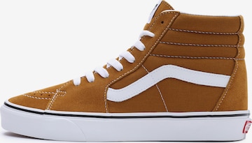 Sneaker alta 'SK8-HI' di VANS in marrone: frontale