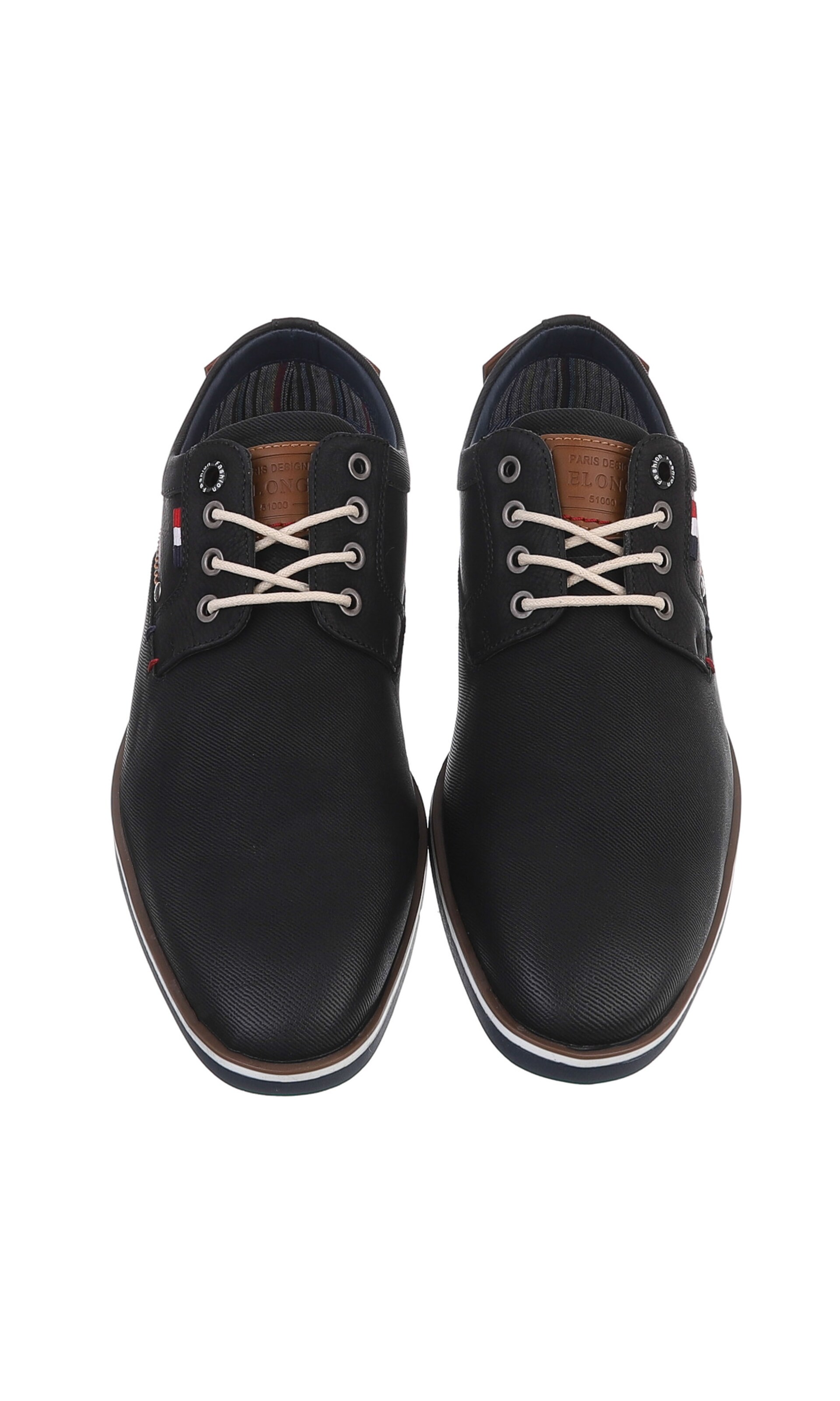CoolWalk Lace-Up Shoes in Black