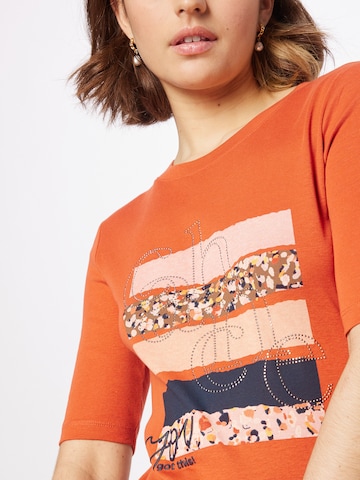 T-shirt s.Oliver en orange