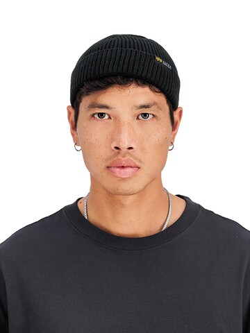 ALPHA INDUSTRIES Beanie 'Dockers' in Black