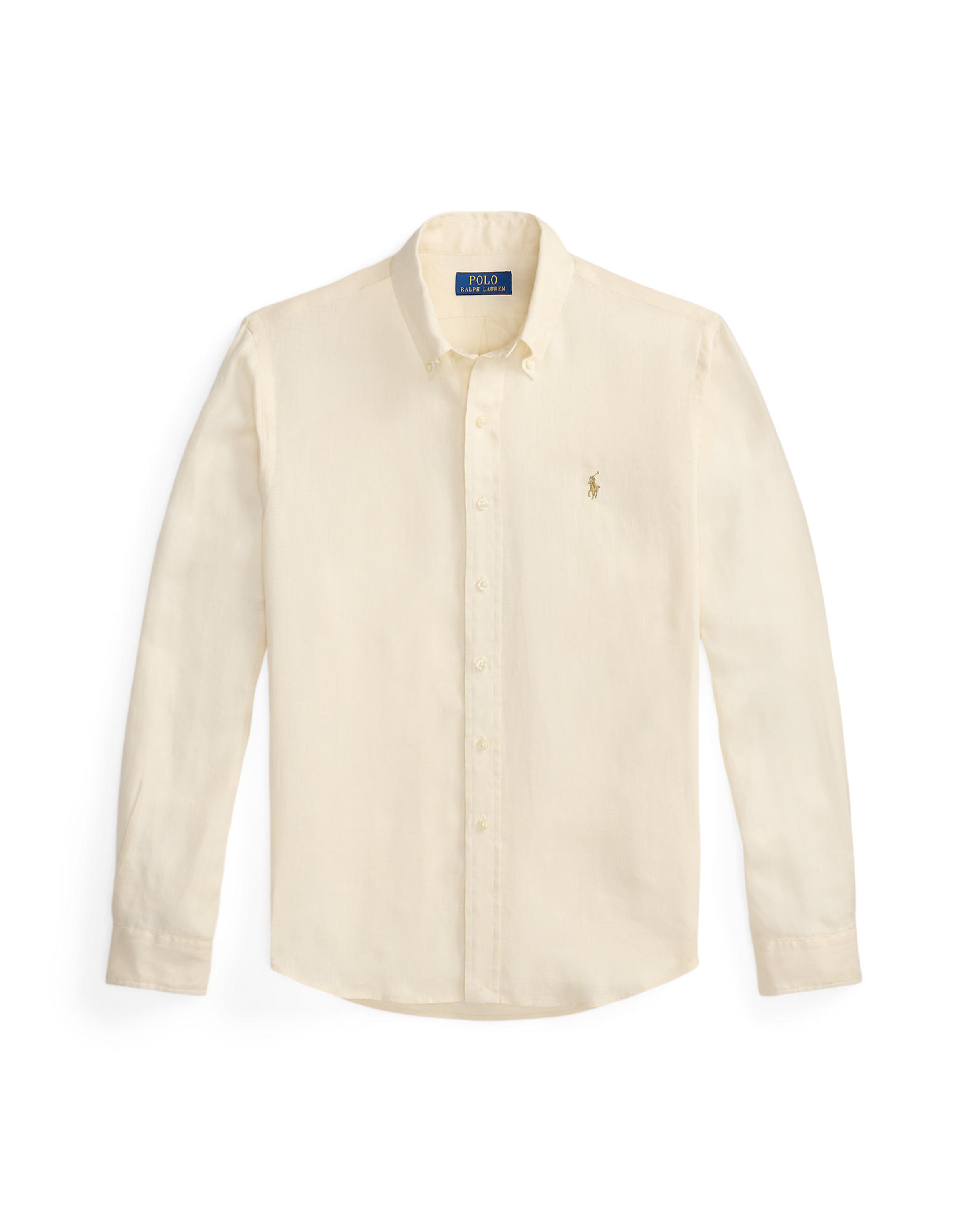 Polo Ralph Lauren Hemd in Beige: Vorderseite