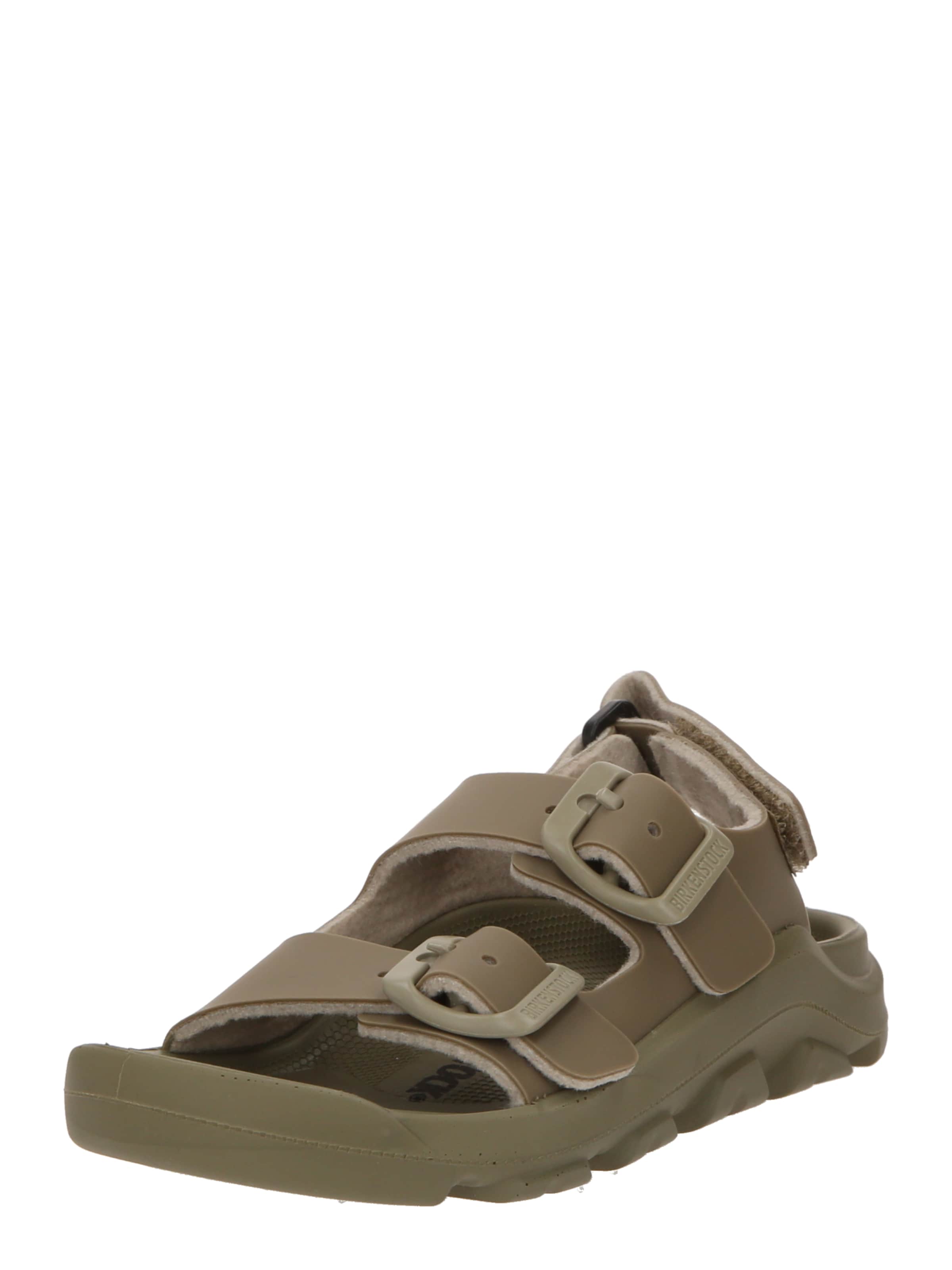 BIRKENSTOCK Åbne sko 'Mogami AS' i grøn: forside