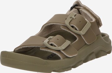 Chaussures ouvertes 'Mogami AS' BIRKENSTOCK en vert : devant