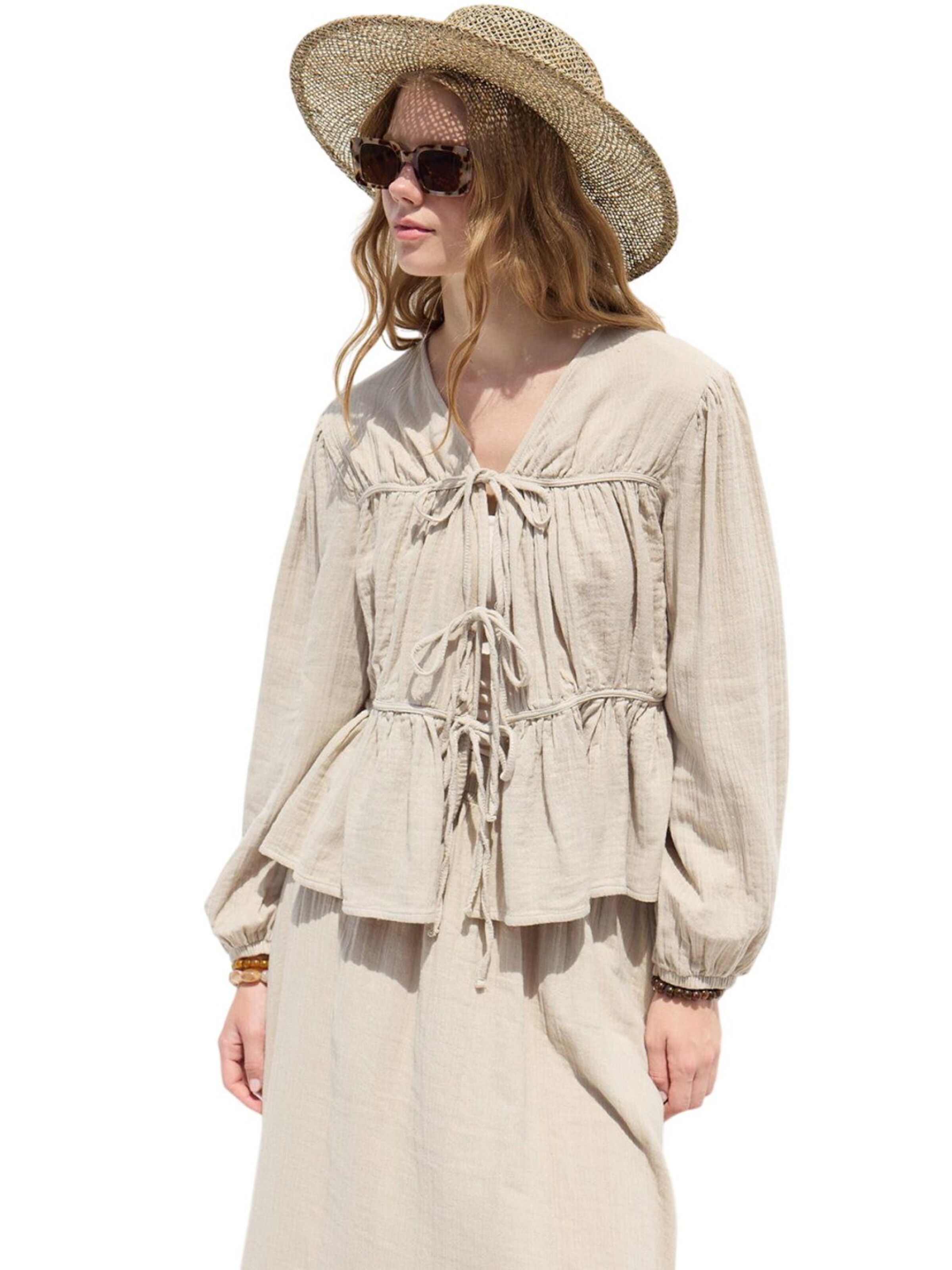 MANUKA Blouse in Wit