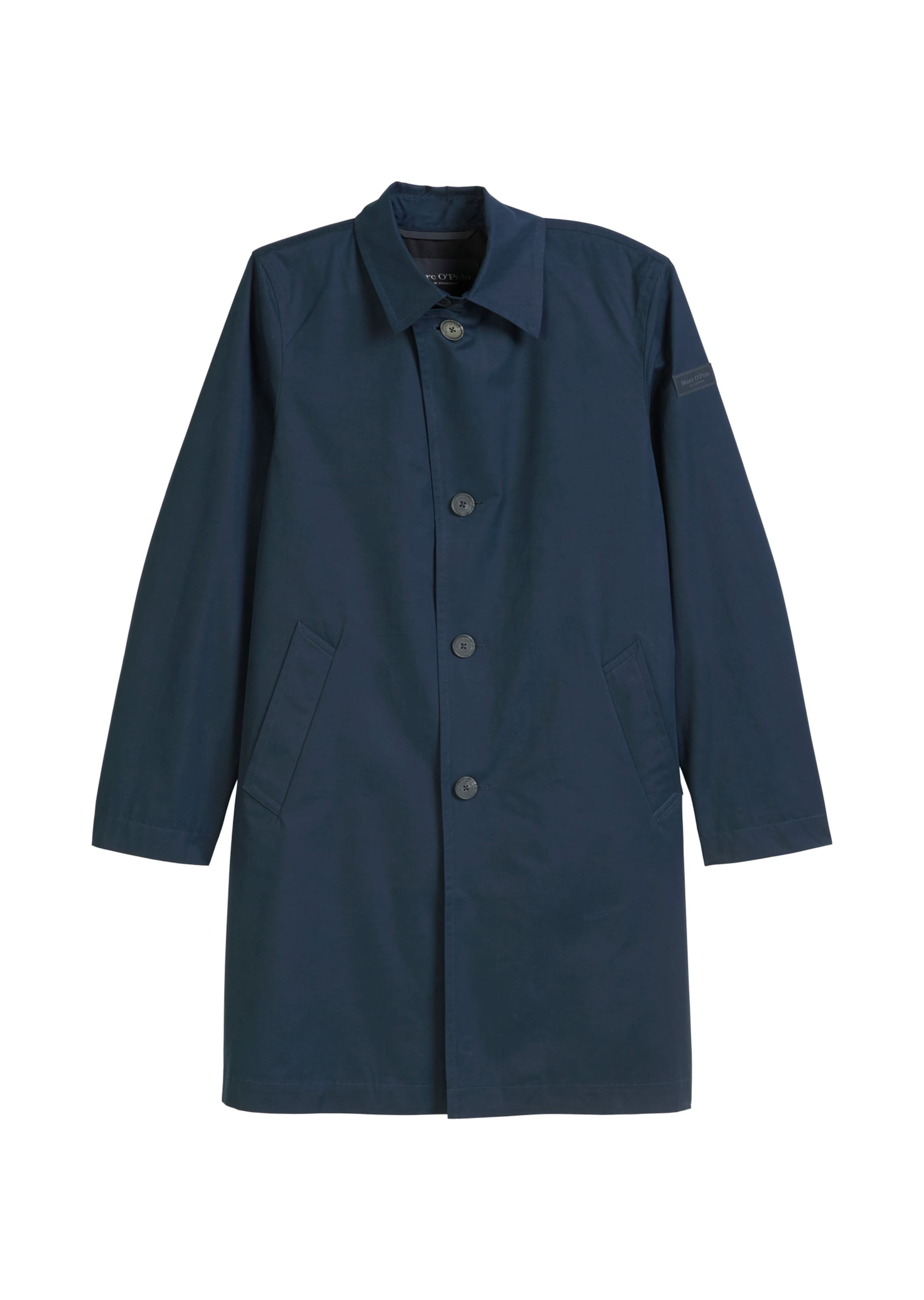 Manteau mi-saison Marc O'Polo en bleu : devant