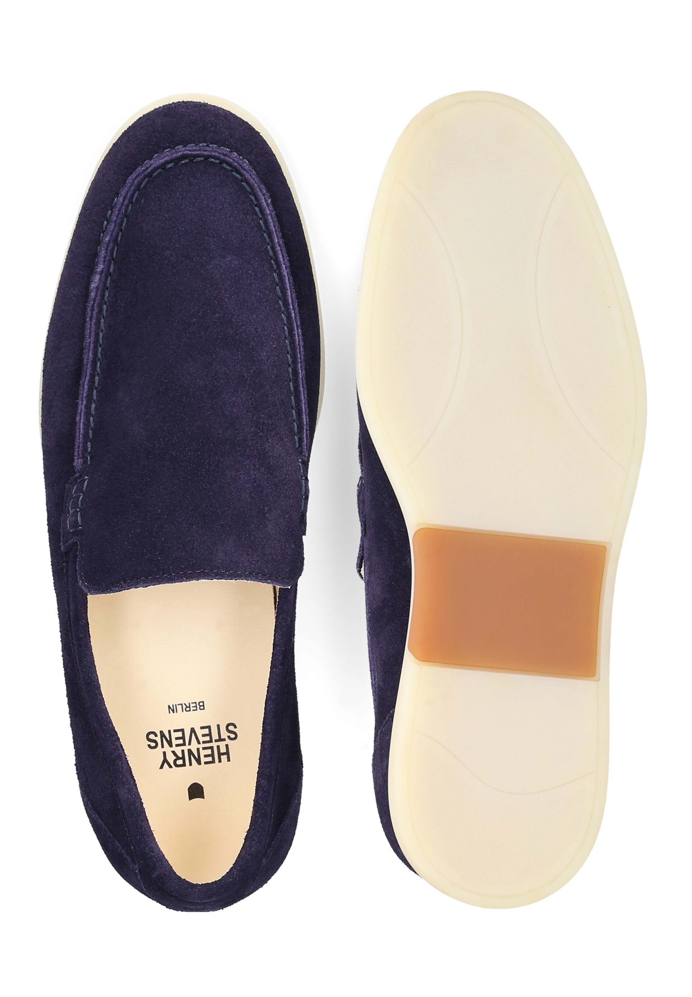 Henry Stevens Classic Flats ' Elia' in Blue
