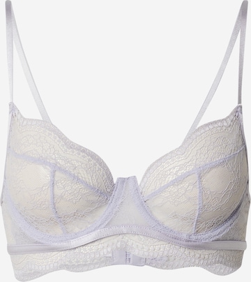 Sutien de tricou Sutien 'ISABELLE' de la Hunkemöller pe albastru: față