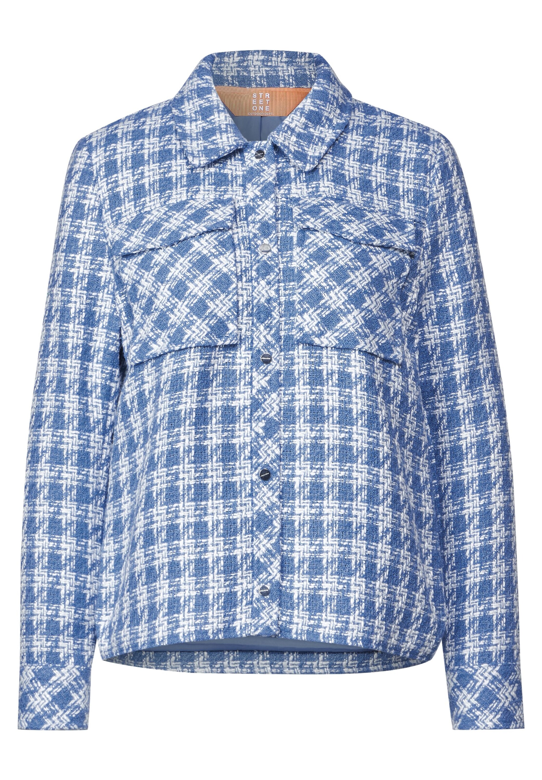 STREET ONE Übergangsjacke in blau, Produktansicht