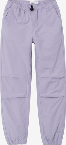 Regular Pantalon 'BELLA' NAME IT en violet : devant