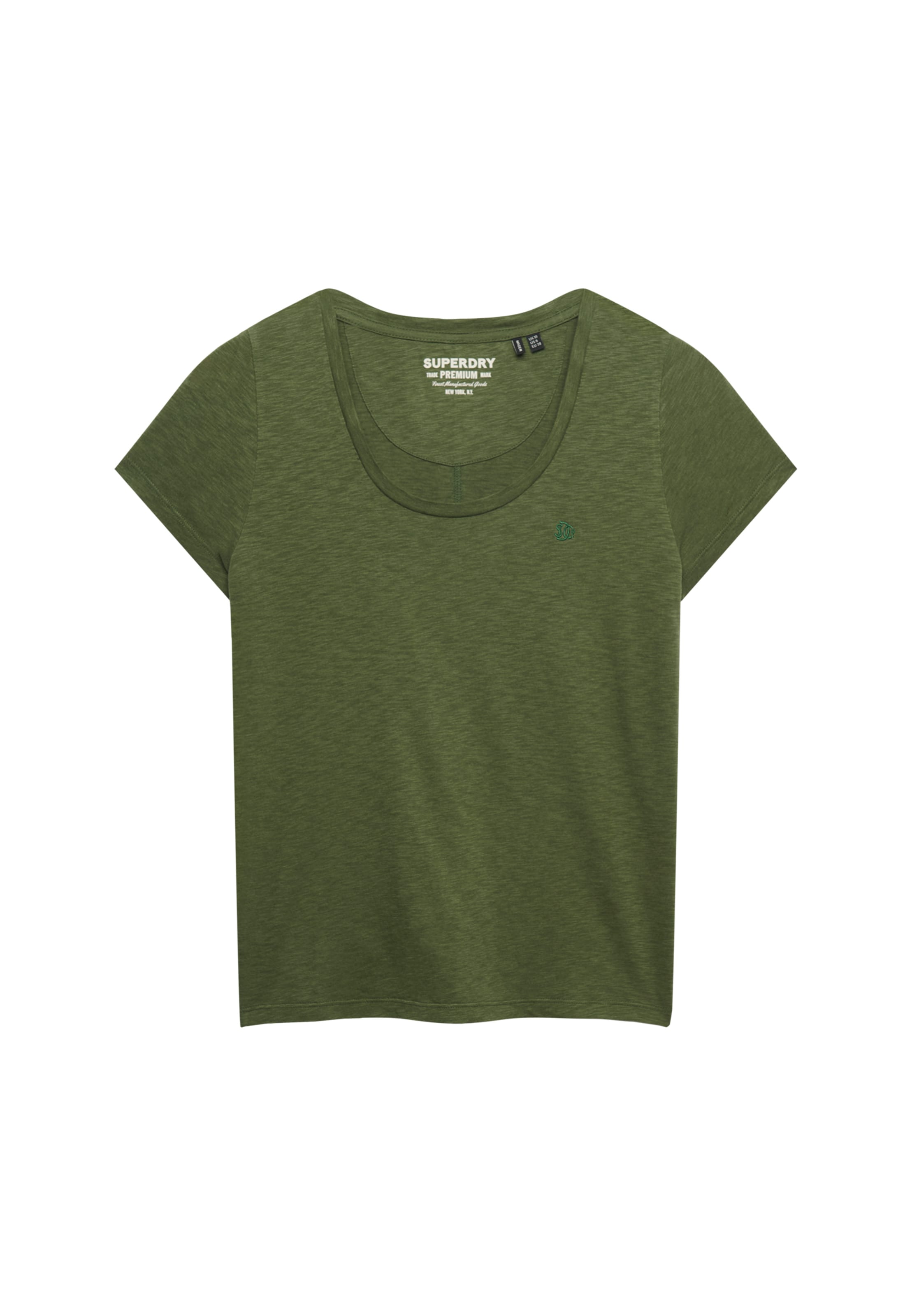 T-shirt 'Studios' Superdry & Co en vert : devant