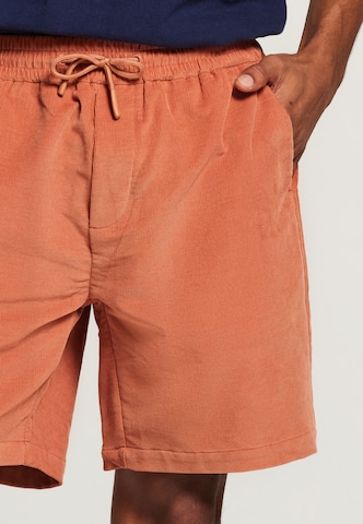 Regular Pantalon 'Reed' Shiwi en orange