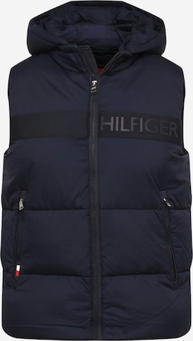 TOMMY HILFIGER - Chaleco en azul: frente