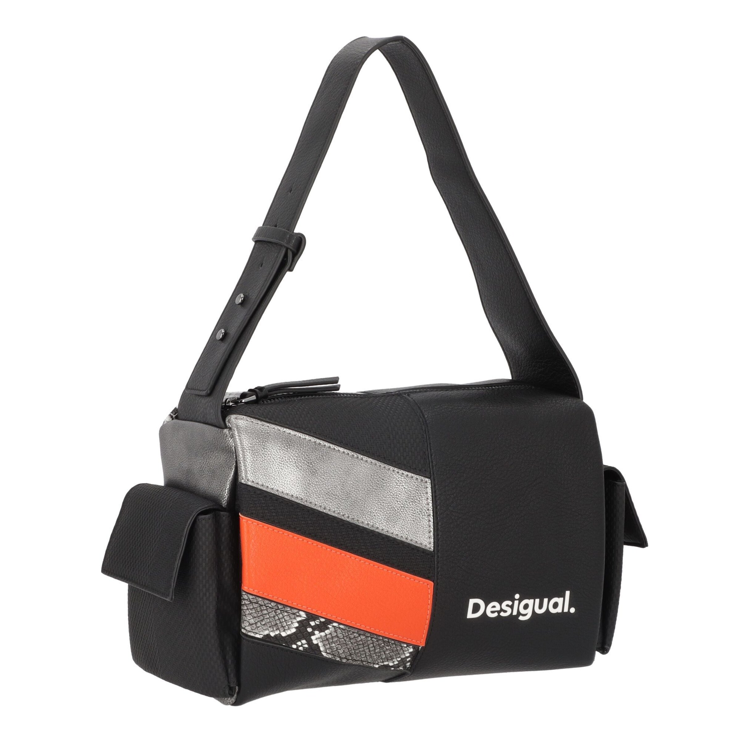 Desigual Schultertasche in Schwarz