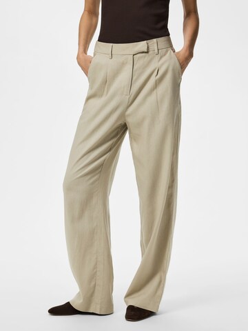PIECES Loosefit Hose 'PCAwace' in Grau: Vorderseite