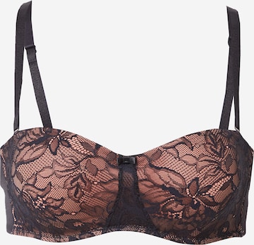 TRIUMPH Balconette Bra 'Amourette Charm' in Black: front