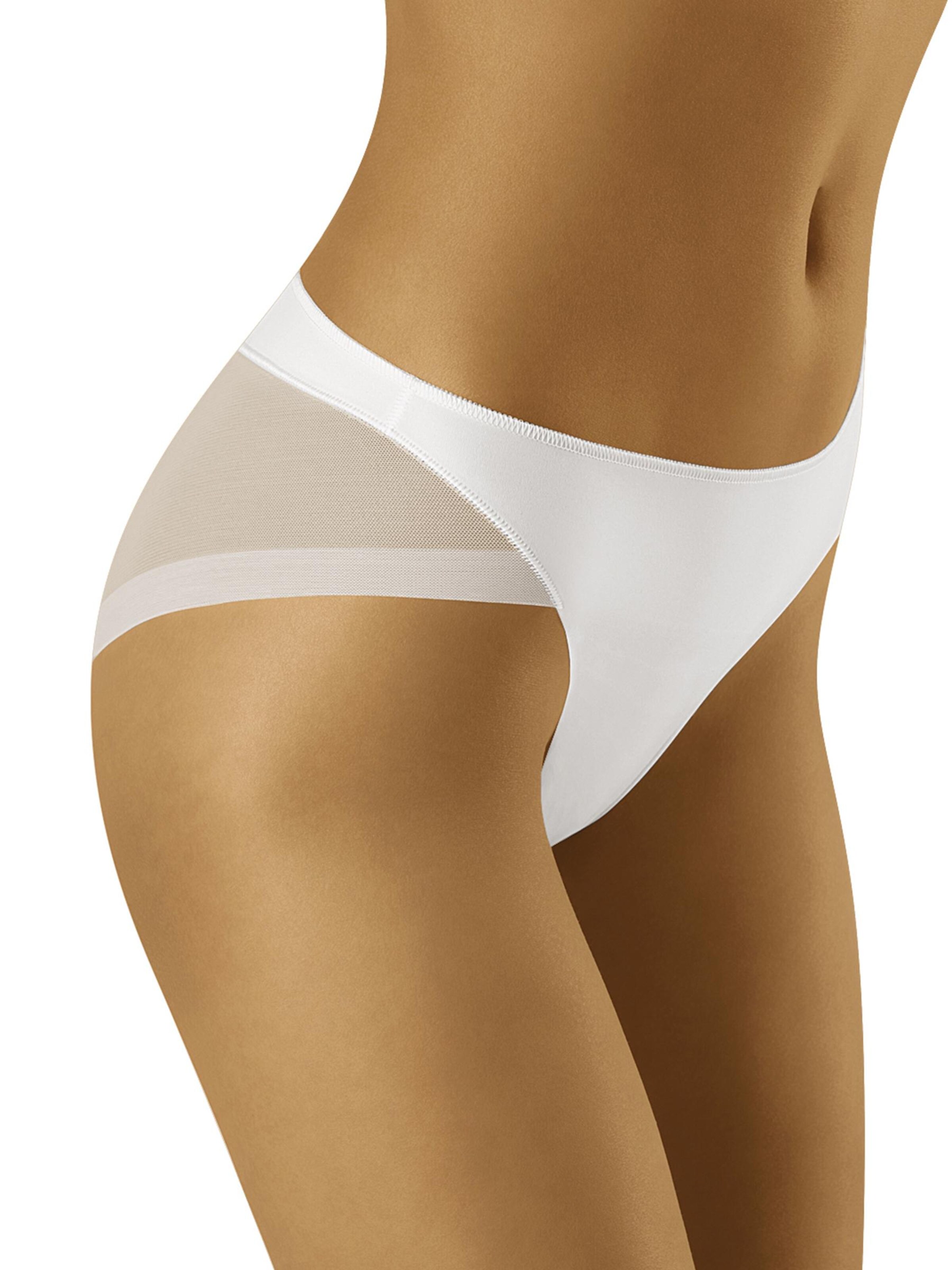 Wolbar Slip 'Eywa'‌‌ in Weiß: Vorderseite