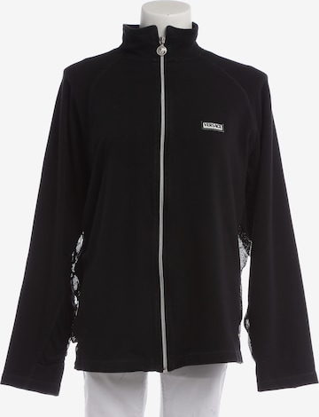 VERSACE Sweatshirt / Sweatjacke L in Schwarz: Vorderseite