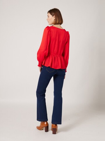 NAF NAF Blouse ' Hiptone ' in Red