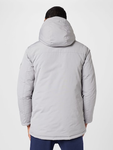 JACK & JONES Between-Seasons Parka 'BACH' in Grey