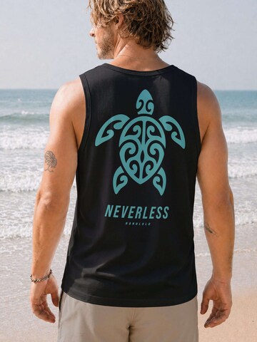 Neverless Shirt 'Honolulu Turtel' in Blue
